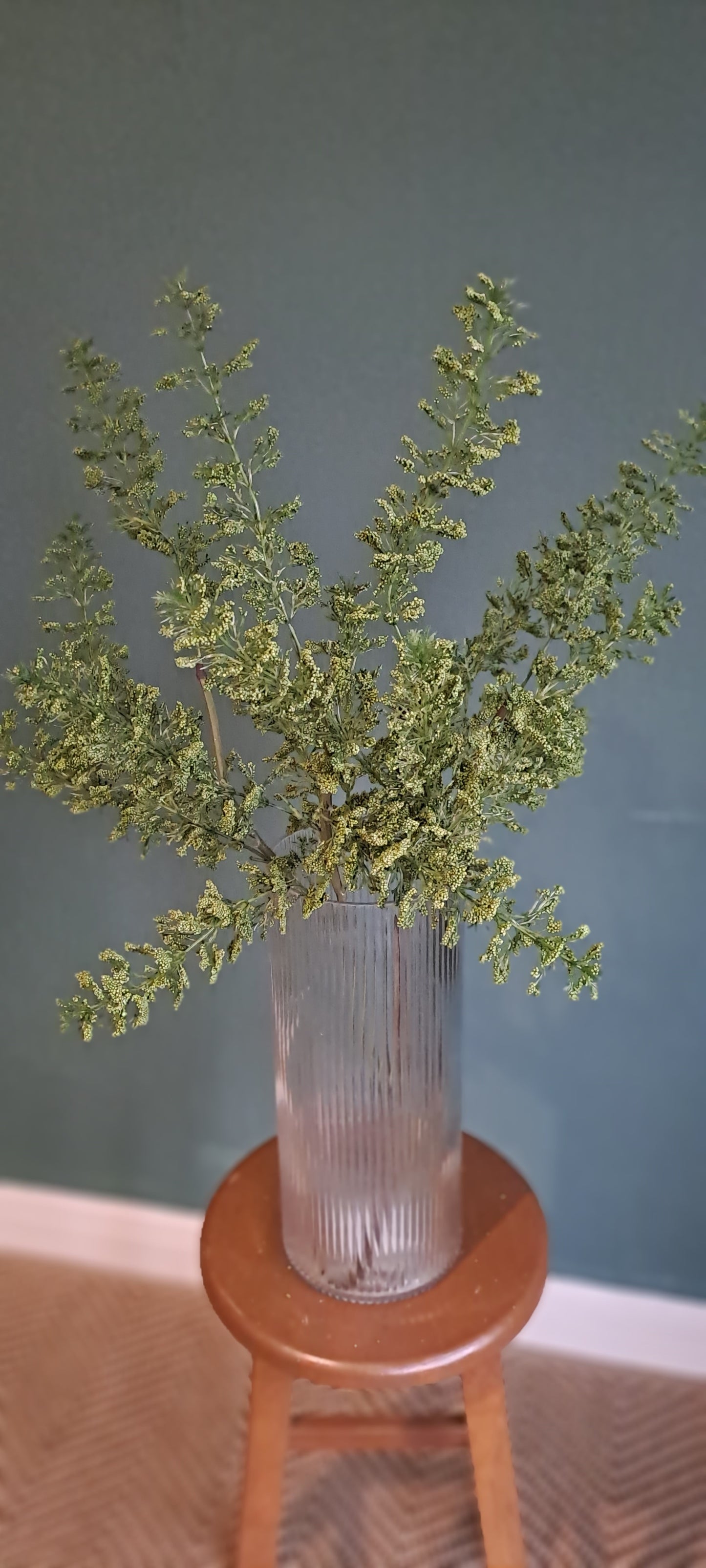 Large seeded stem, Faux floral stems, artificial flowers, willow stems, branches for vase, flower arrangement, floral arrangement, flowers for large vase.