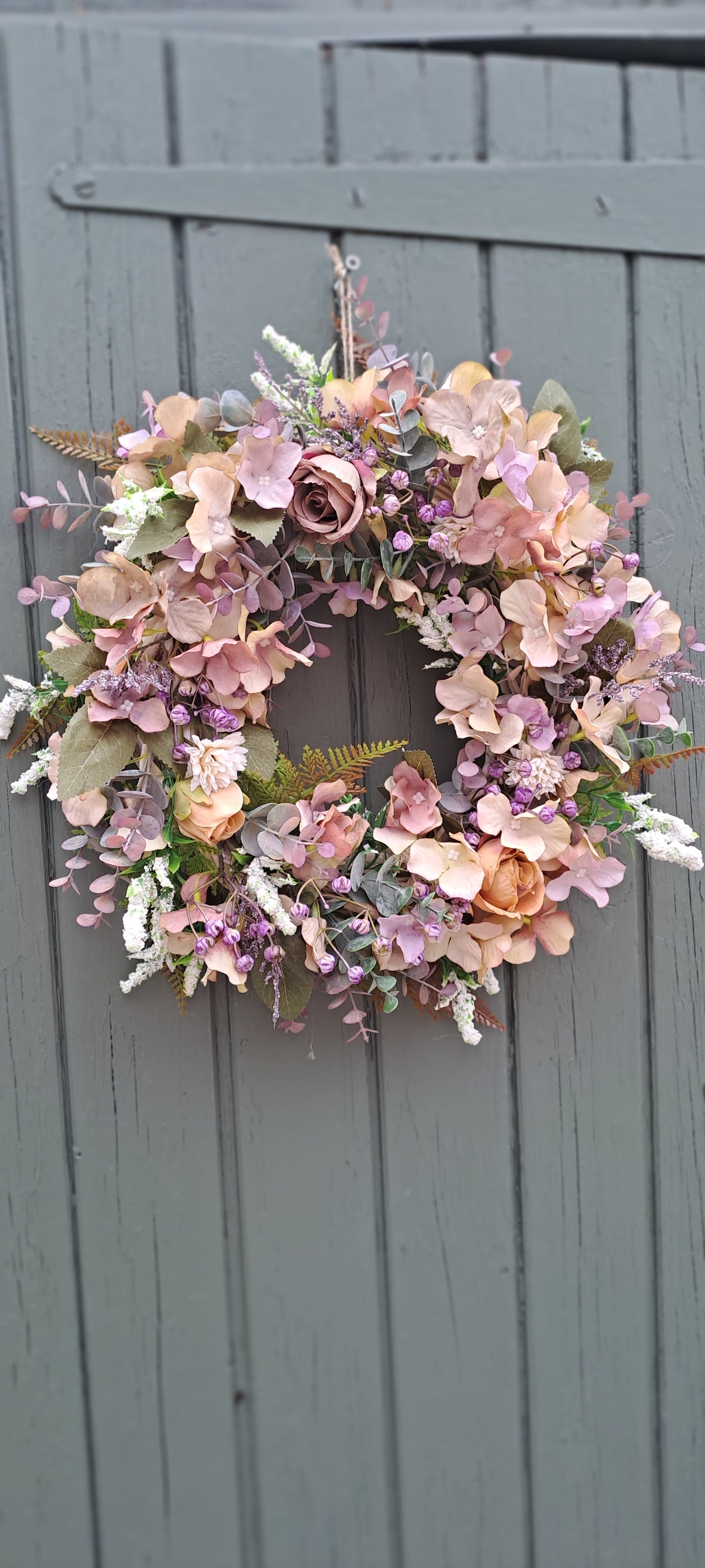 Wreath, all year wreath, year round wreath, dried floral wreath, flower wreath, faux wreath, door wreath, wreath for front door, artificial flowers, floral decor, home decor, flower arrangement